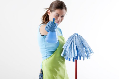 Professional Hampstead cleaners improving a neat and comfortable home