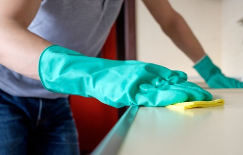 Guest-ready Airbnb interior after thorough cleaning